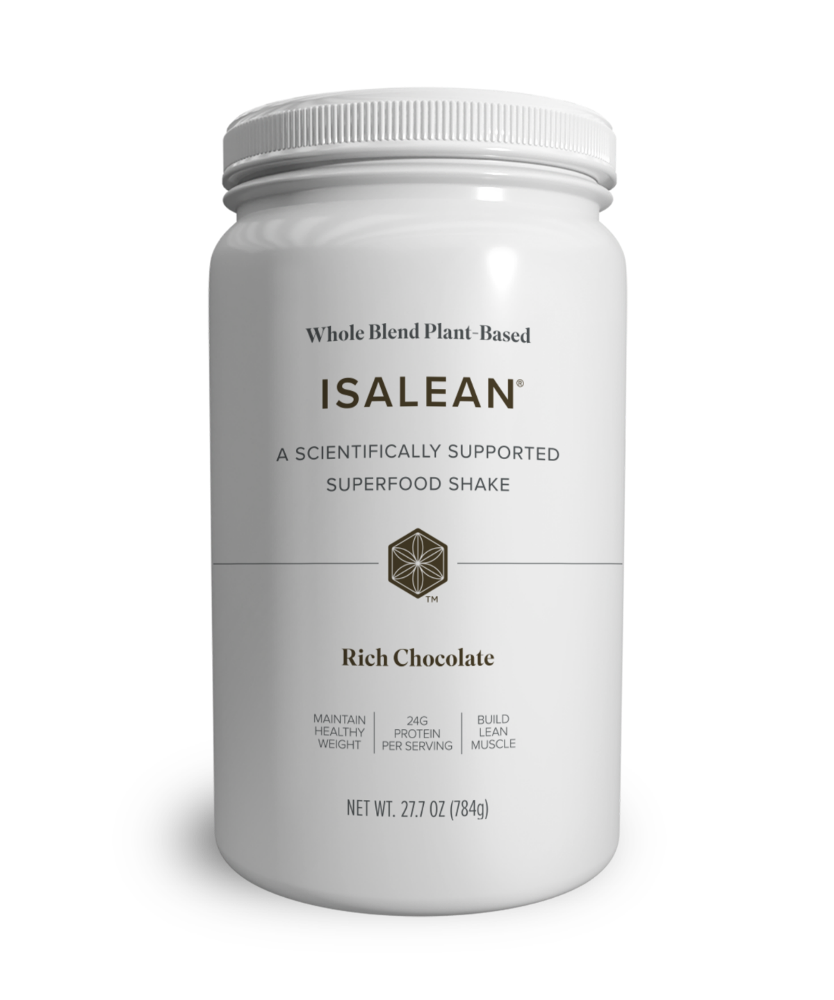 Whole Blend Plant-Based IsaLean® Shake Rich Chocolate Canister