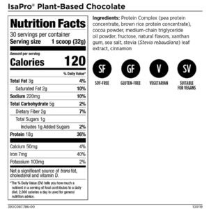 IsaPro® Plant-Based Protein Chocolate