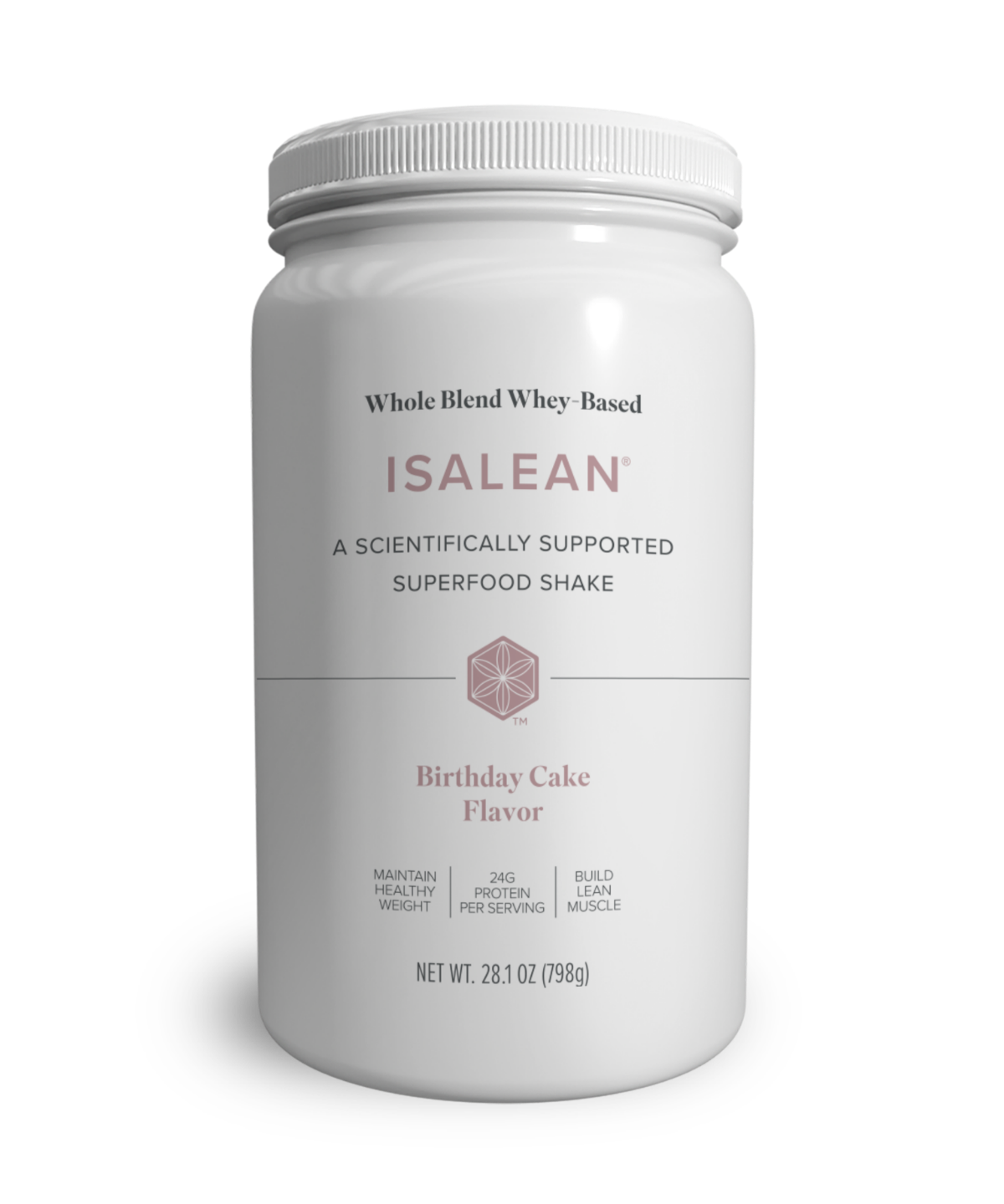 Whole Blend Whey-Based IsaLean® Shake Birthday Cake Flavor Canister