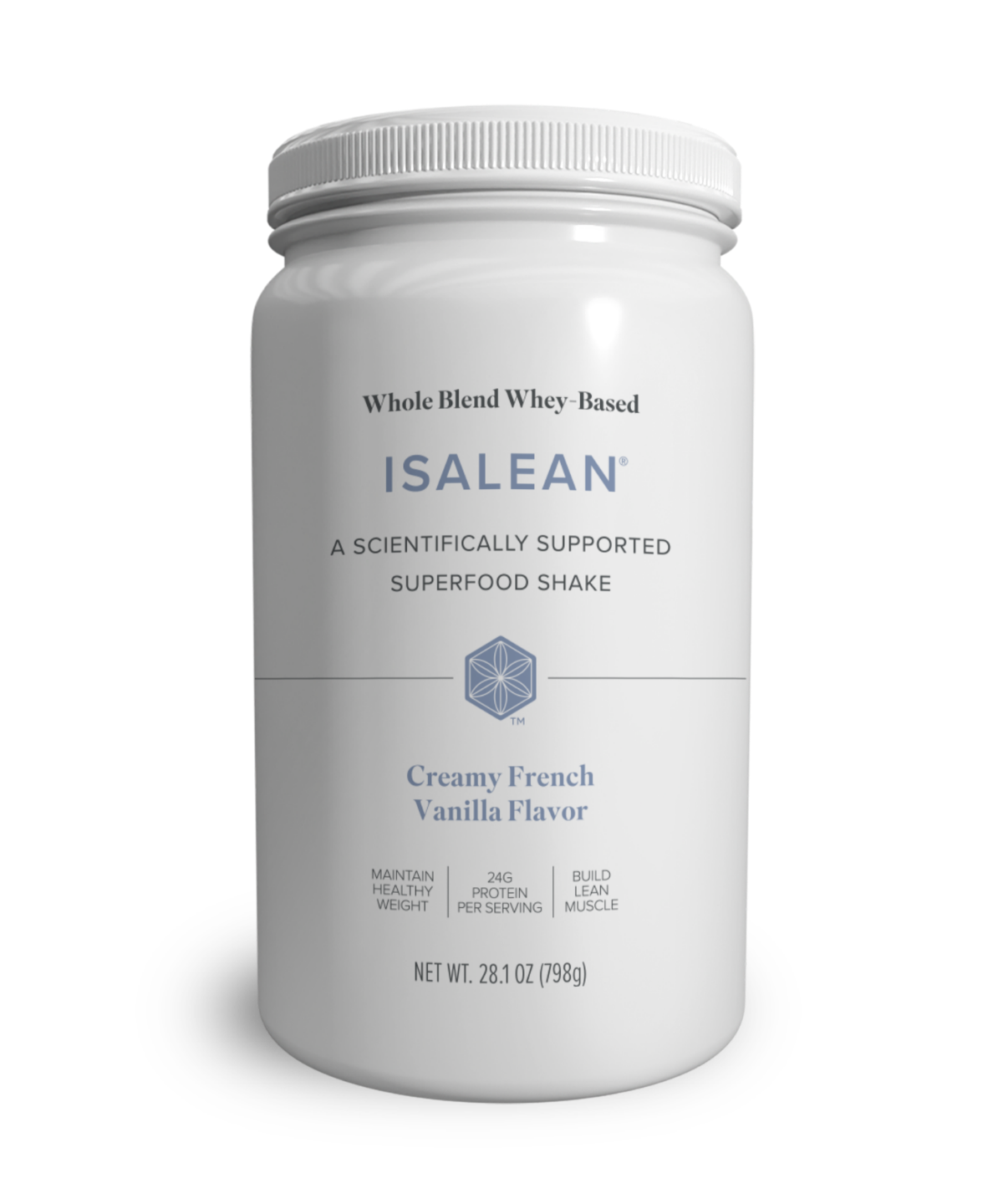 Whole Blend Whey-Based IsaLean® Shake Creamy French Vanilla Canister