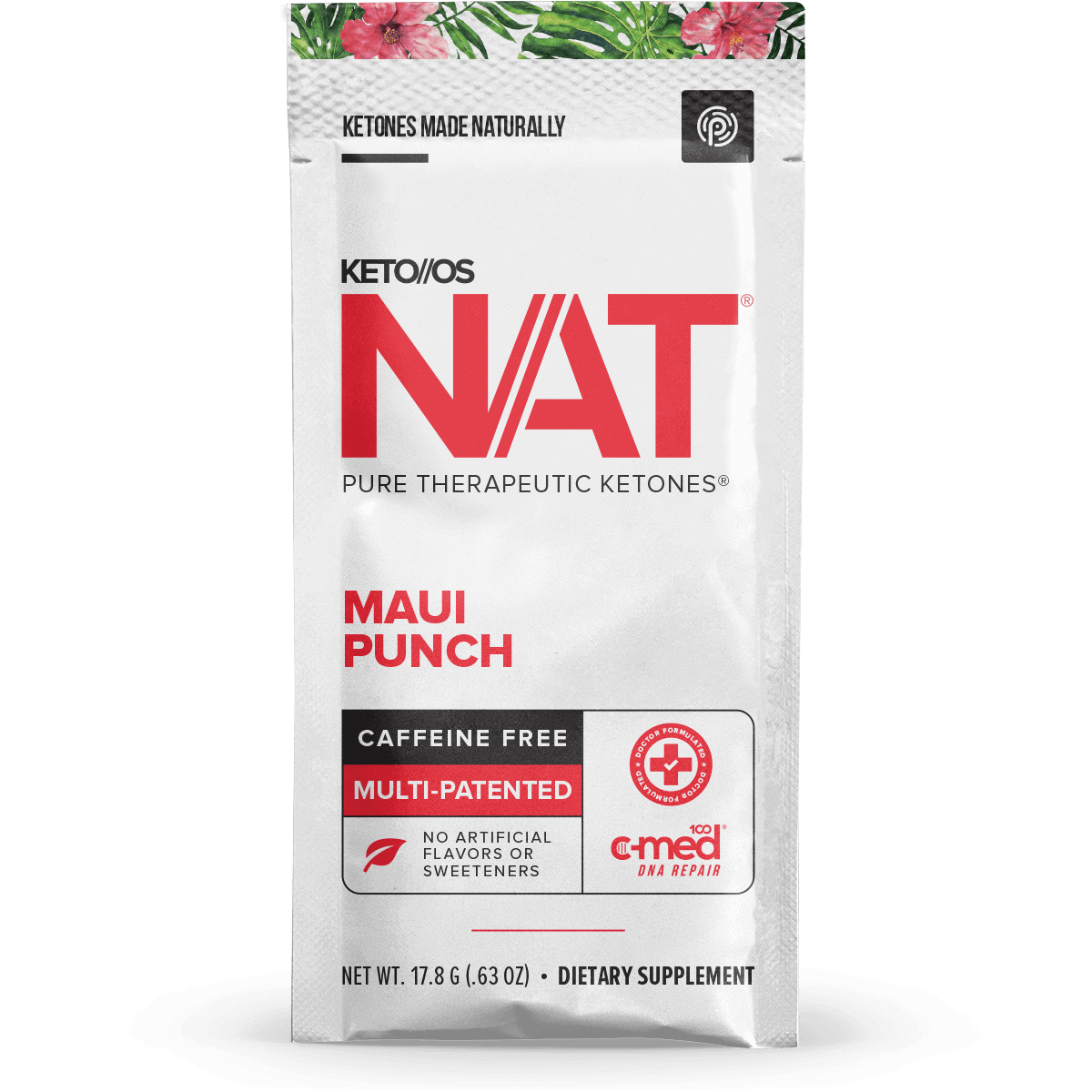 KETO//OS NAT® – Maui Punch Caffeine Free