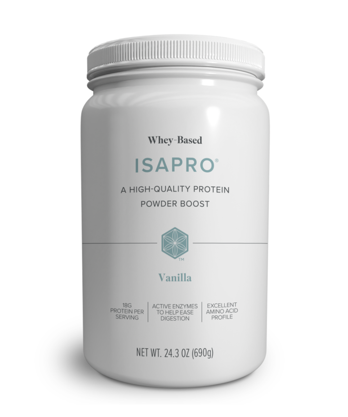 Whey-Based IsaPro® Protein Vanilla Canister