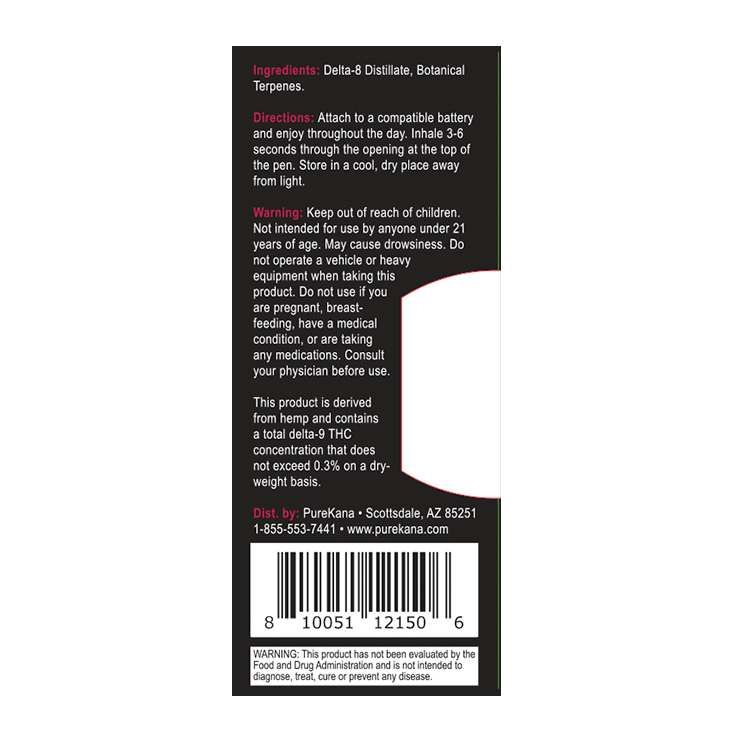 Delta 8 Vape Cartridge – 900 mg